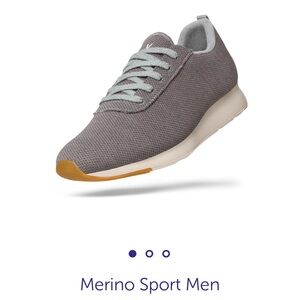 Yuccs | Merino Sport Men sneakers in grey | sz 40